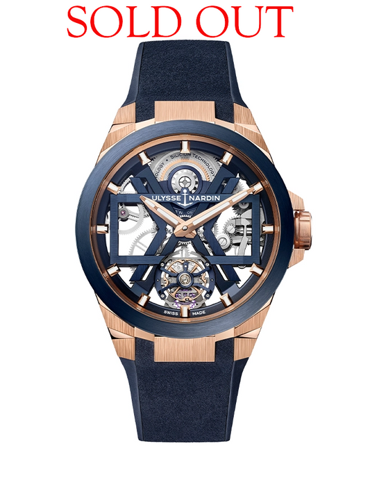 Ulysse Nardin Blast Tourbillon Blue & Gold 1725-400-3A/3A ( SOLD OUT )