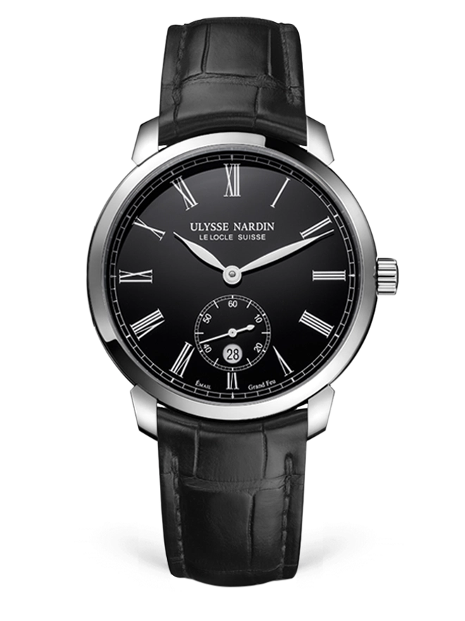 Ulysse Nardin Classico Manufacture Black Enamel 3203-136-2/E2
