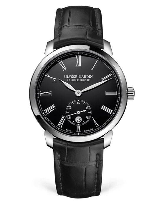 Ulysse Nardin Classico Manufacture Black Enamel 3203-136-2/E2