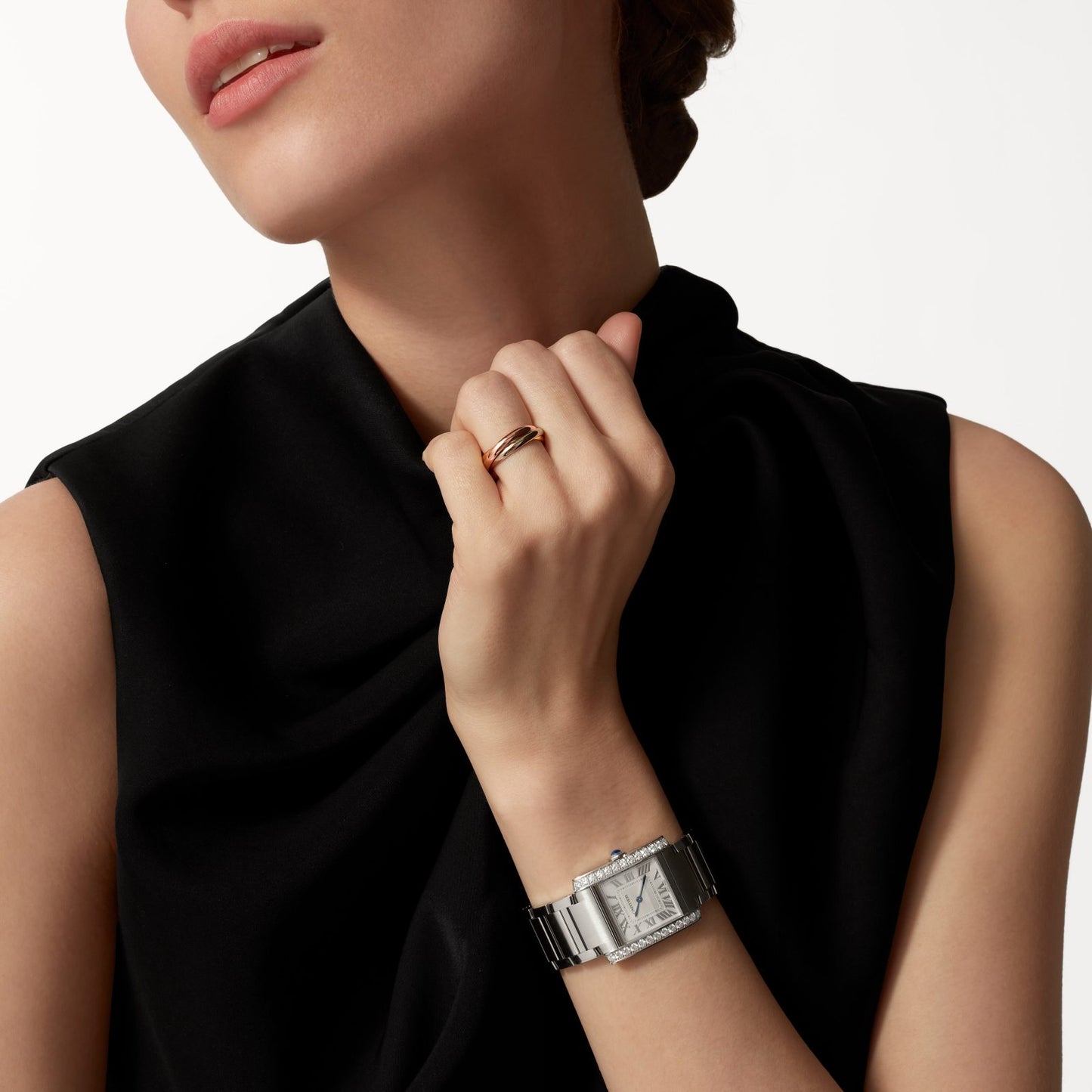 Cartier Tank Française Watch Medium W4TA0028