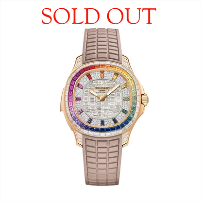 Patek Philippe Aquanaut Aquanaut Luce "Rainbow" Minute Repeater, Haute Joaillerie 5260/355R-001 ( SOLD OUT )
