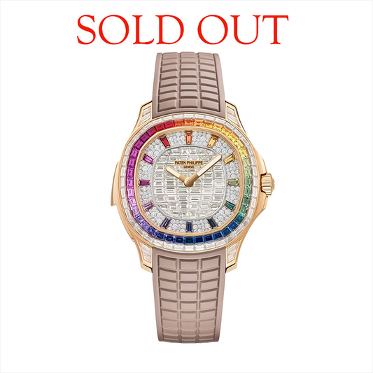 Patek Philippe Aquanaut Aquanaut Luce "Rainbow" Minute Repeater, Haute Joaillerie 5260/355R-001 ( SOLD OUT )