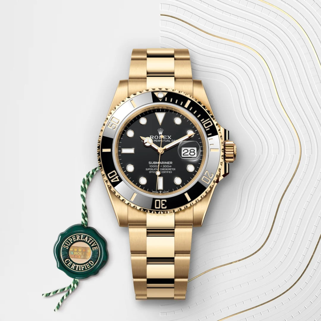 Rolex Submariner Date Oyster, 41 mm, yellow gold M126618LN-0002 ( SOLD OUT )